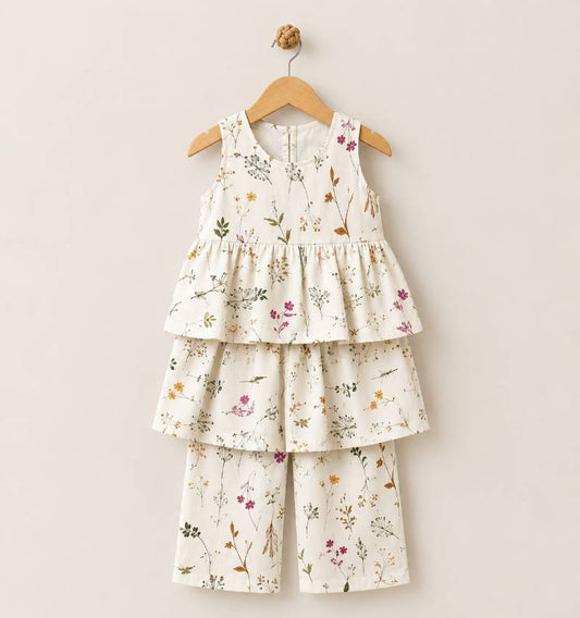 Little Blossom Floral Tiered Girls 2-Piece Set πΈ