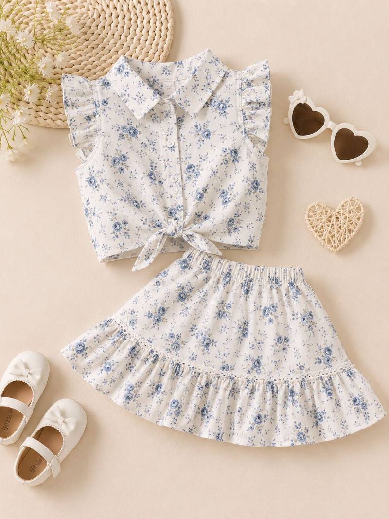 π¦ Azure Petal Co-Ord Set
