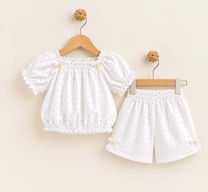 Pearl Dot Princess Co-ord Set 👑