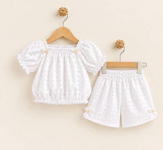 Pearl Dot Princess Co-ord Set 👑