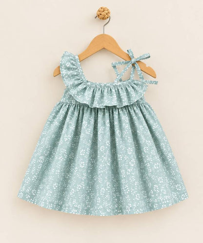 Soft Sage Princess Dress