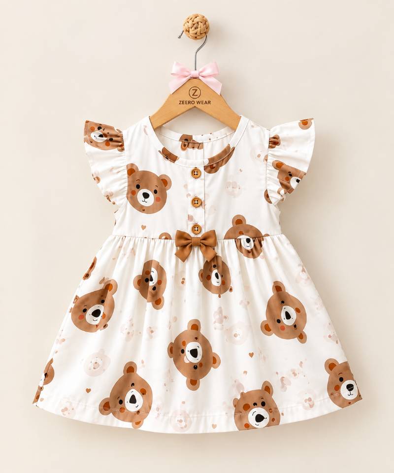 Bearie Love Long Frock 🧸🤎